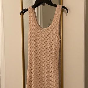 Creme Crochet type dress